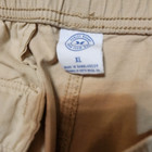 Hurley Tan Cargo Pants With Relaxed Fit And Drawstring Waist  Euc  Xl