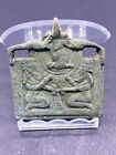 Ancient Old Sassanian Unique Historical Bronze Amulet Pendent