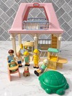 Vintage Little Tikes Grandma   s Cottage Dollhouse     Figures   Accessories