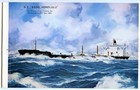 Esso Tankers Inc Steam Taker Esso Honolulu - 1974 Christening Folder W  Postcard