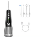 Cordless Water Flosser Oral Irrigator 4 Modes Rechargeable Waterproof 300ml