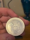2001 American Silver Eagle 1oz Bu Uncirculated - Original Mint Box No Coa - No M