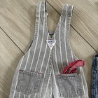 Vintage Oshkosh Bgosh Jean Stripe Toddler Overalls Bundle 2t 3t Usa Lot Vestback