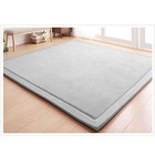  Nursery Crawling Rug And Play Mat - Velvet Coral  5 0 x 6 8   Gray  For 