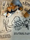 Vintage Walt Disney Goofy Model Figurine Model Sheet - Rare Collector