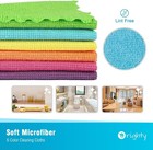 24 Pack Absorbent Microfiber Cleaning Cloth For House Kitchen Car Detailing