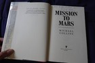 Michael Collins Autographed Book Jsa Letter Nasa Space Astronaut Mission To Mars