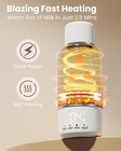 Portable Bottle Warmer For Travel  2 5 Min Fast Heating For Breast Milk And F   
