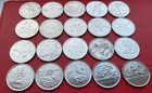 Canada          20x 1992 25 Cent Commemorative Quarter Coins  olympic 