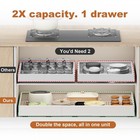 Pull Out Cabinet Organizer width  23 -31   And Depth  17 -24   Expandable Wit   