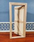 Dollhouse Door Ledged   Braced Farm House Style Exterior 1 12 Scale Miniature