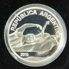 World Cup 2010 Argentina 5 Pesos South Africa Australia 2009 Silver Set Football