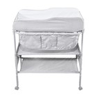 Baby Changing Table Folding Diaper Changing Station With Lockable Wheels