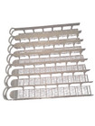 Beverage Can Organizer For 12 Oz Cans 7 Row Commercial Refrigerator Gravity Feed