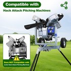 Extended Pitching Machine Chute For Hack Attack - Improve Batting Timing
