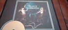 Framed Black Sabbath Reunion Cd 24kt Gold Plated  w coa  Very Rare  Htf  
