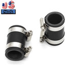 For 87-06 Yamaha Banshee 1 id Silicone Exhaust Duct Clamps Factory Toomey Fmf Pc