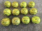 Dudley  Sy 12 Rf 40 Usssa Classic Thunder Sx Slow Pitch  Used Softball  12 Pack