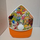Igloo Nickelodeon Playmate Cooler Ren   Stimpy Rugrats     7 Qt Rare Immaculate 