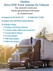 Omni cellular cell Phone Booster Antenna For Truck rv car  With Car Mirror Mo   