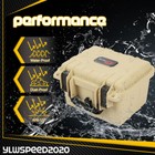 Waterproof Graded Card Storage Box Deep Travel Case Slab Holder protector Beige