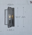 Home Decorators Kenton 1-light Vintage Bronze Wall Sconce 1002 433 689 New