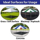 20 X 20 Canopy Party Tent White Commercial Backyard Event Gazebo With Frame