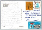 Port-au-prince Haiti Aerial View Vintage Postcard 1978 Posted Mexichrome