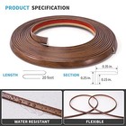 20 Ft Outside Corner Trim  Peel And Stick For Wall Tile Edge Cherry