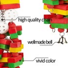 Mewtogo Large Bird Parrot Toys For Cockatoos African Grey Macaws And Amazon Parr