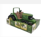 Original John Deere Licensed Die Cast   Plastic 8  Tractor New In Box Green 