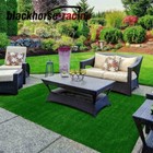 Green Artificial Grass Rug 6 Ft  X 8 Ft  Patio Deck Indoor Outdoor Landscape New