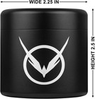 Volant - 100 Ml   2 Pack   Premium Airtight Smell Proof Herb Storage Containers