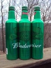 Budweiser Limited Edit   2 St  Patrick Day Aluminum 16oz Beer Bottle Bud Light