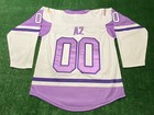Astrazeneca Hockey Jersey Size Sr M  l Fights Cancer 25th Anniversary