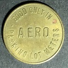 Aero Auto Parks Shop Downtown Hanover  Pa Brass Parking Lot Meters Token 22mm