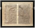 1606 Framed Map By Hondius Cuba Hispaniola Jamaica Puerto Rico Margari