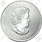1 Oz Maple Leaf Silver 2014 Year Brilliant Uncirculated  9999 - Rc Mint