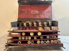 Antique H k  Mulford Doctor s Medicine Case C1905-1915 34 Bottles   Tubes