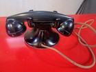 Vintage Bell System Western Electric Rotary Desk Phone - Black