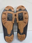 Lake Mx239-x Size 44 Wide Mountain Bike Shoe Black gold
