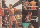 1986 Sylvester Stallone Calendar 10 X 7 Cm  4  X 2 75   Portugal Vintage Rocky 5