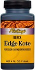 4oz Black Fiebing   s Edge Kote - Semi-gloss Finish For Durable Leather Coating