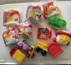 Lot Of 12 Fisher Price Under 3 Mcdonald   s Happy Meal Toys  5 Are Nip