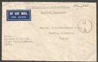 India 1945 Commercial Airmail Cover Madras To Usa Censored 
