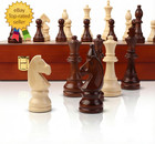 20  Extra Large Wooden Chess Set For Adults 4 5  King Staunton Pieces