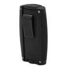 Xikar Turismo Double Jet Flame Cigar Lighter Matte Black -- Lifetime Warranty