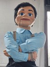 Rare Dan Payes Puppetry  Ventriloquist Figure Dummy  Ventriloquism