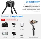 Mini Portable Metal Desktop Tripod   1 4  Screw For Camera Selfie Stick Phone 