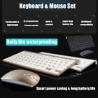 Mini Wireless Keyboard And Mouse Set Waterproof 2 4g For Mac Apple Pc Computer